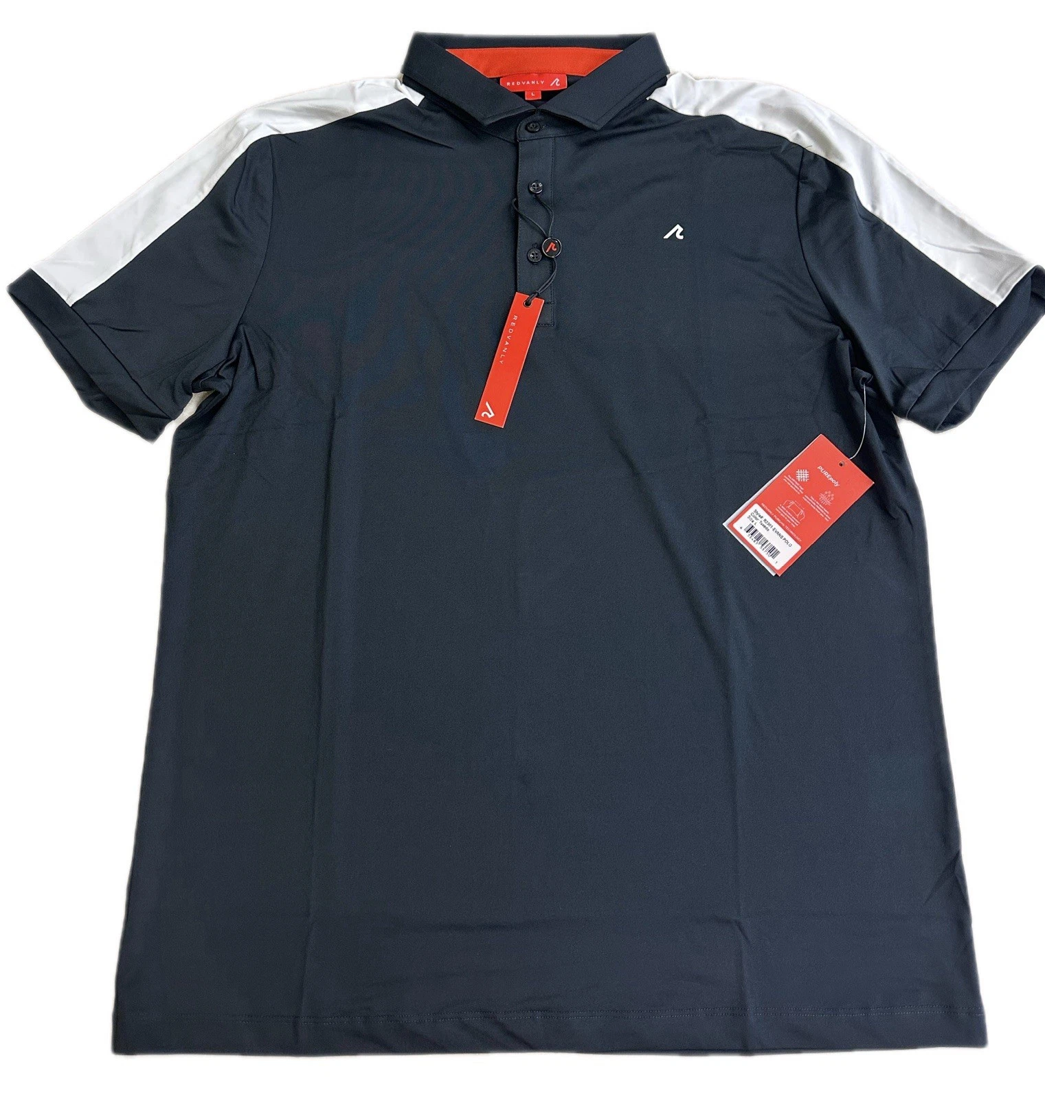 Redvanly Evans Polo Color Tuxedo Size Large New With Tag