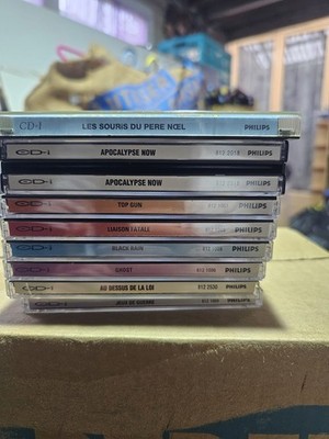 Konvolut 8x Philips CD-i Filme / Filme - Apocalypse Now, Top Gun, Ghost - selten
