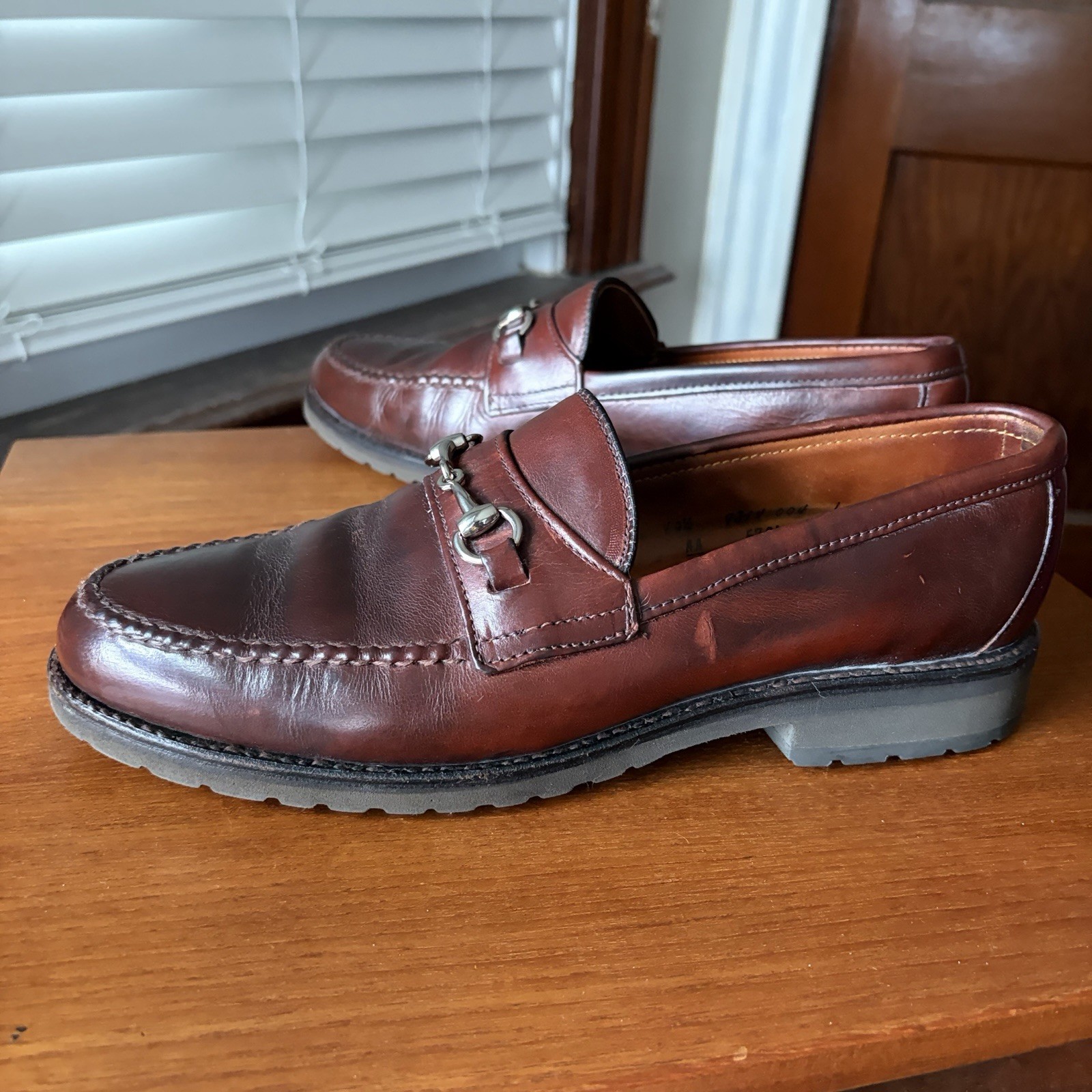 Alden 5724S Brown Aniline Horse Bit Loafer