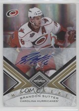 2010-11 Limited Gold Monikers 25/50 Brandon Sutter #59 Auto 0i5j
