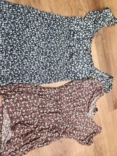 Lot of two forever 21 floral boho dress,and top size,medium