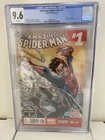 Amazing Spider-Man #1 CGC 9.6 NM+ 1st Cindy Moon SILK Marvel 2014 MORE AUCTIONS!