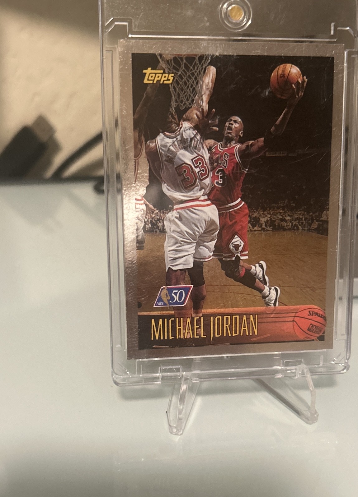Michael Jordan 1996 Topps #139 NBA at 50 Price Guide - Sports Card