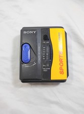 Vintage Sony Sports Walkman Cassette Player - Working