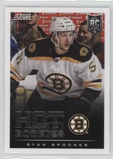 2013-14 Score Hot Rookies Ryan Spooner #607 t4m