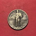 (1) Beautiful Toned Antique 1920-P Standing Liberty Quarter CHOICE VF-VERY FINE