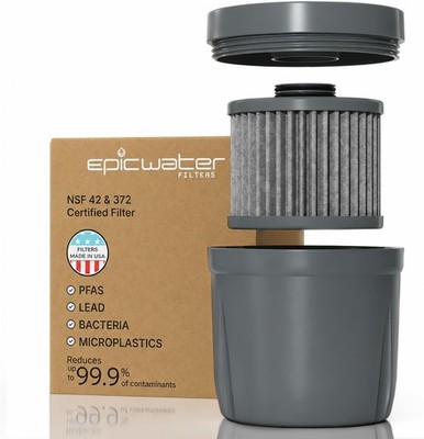 Epic Water Filters REPLACEMENT FILTER for Epic Nano XP Water Filter Pitcher o...