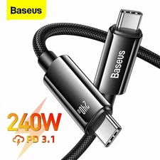 Baseus 240W USB-C to USB-C PD3.1 Cable 5A Fast Charging
