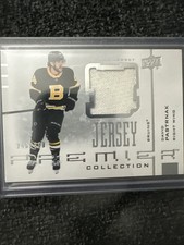 2021-22 Upper Deck Premier 20th Anniversary Jersey David Pastrnak 231/300 #AJ-DP