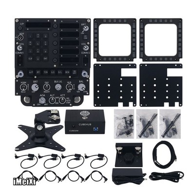 CUBESIM Easy Panel EP2U Lite[VR] Flight Simulator Panel for DCS Simulation Game