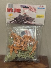 2000 BMC Toys IWO Jima WWII Action Figures 32 Piece - 54mm