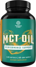 C8 MCT Coconut Oil Softgels - Keto Pills with Caprylic Acid Coconut...
