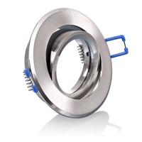 6X Led Einbaustrahler Rahmen Set Aluminium Einbauleuchte Einbaurahmen GU10 Spot