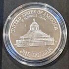 2000-P Library of Congress 90% Proof Silver $1 Dollar Capsuled  US Mint — photo 2