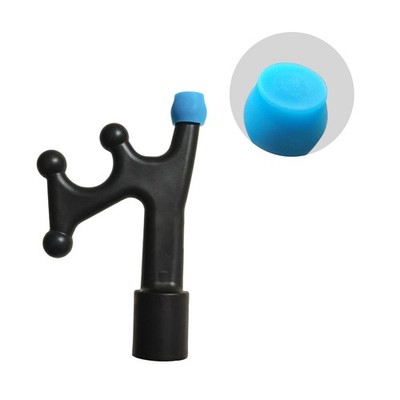 Premium ABS Boat Hook Accessory with Rubber Tip - 3/4'' US Standard Thread Com...