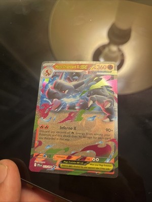 Charizard X ex 013/094 Phantasmal Flames Holo Double Rare Pokemon TCG