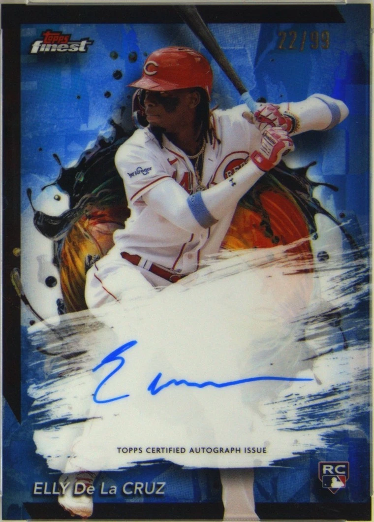 2024 Topps Finest - Elly De La Cruz #FA-ED for sale | eBay