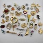 Vintage Brooch Lot Costume Jewelry 40 Pieces