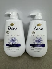 Lot of 2 Dove Winter Care Body Wash 30.6oz Each w/ Pump NEW