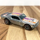 Vintage Hot Wheels Redline 1974 Mustang Stocker 450HP Chrome Ford Hong Kong