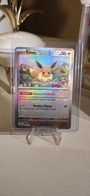 Eevee (Poke Ball Pattern) 074/131 Prismatic Evolutions Holo