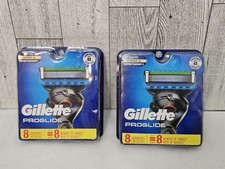 Gillette Proglide Razor Blades Pack 8 Cartridges Refills - Lot Of 2 New  5.62 per gallon