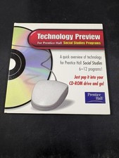 Prentice Hall Technology Preview Disc for Their Social Studies Promotional Ad Cd