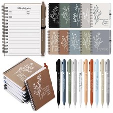 20 Pcs Christian Gift Prayer Spiral Journal with Ballpoint Pen Christian East...