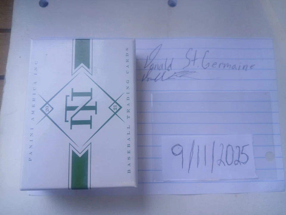 2021 Panini National Treasures New York Yankees Clarke Schmidt Rookie 47/99 - Image 4 of 4