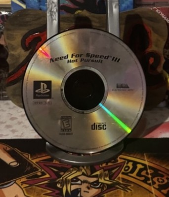 Need for Speed 3 III: Hot Pursuit for PS1, 1998 Disc Only RESURFACED Fast Ship