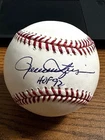 ROLLIE FINGERS SIGNED AUTOGRAPHED OML BASEBALL!  Athletics, Brewers!  "HOF 92"!