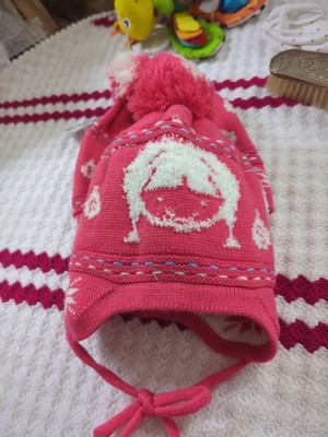 NEW!MAXIMO bobble hat cap size 49 made in Germany ear protection knitted hat 