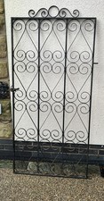 Large Metal Garden Gate 173cm high. 81cm wide