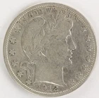 F 1912 D Barber Half Dollar