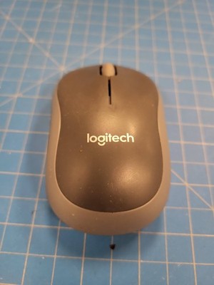 Logitech M185 Wireless Optical Mouse Grey/Black w/ USB Nano Receiver Compact