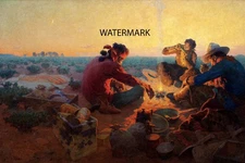 William Robinson Leigh - Home Sweet Home 1932 -  17x26 Print REPRODUCTION