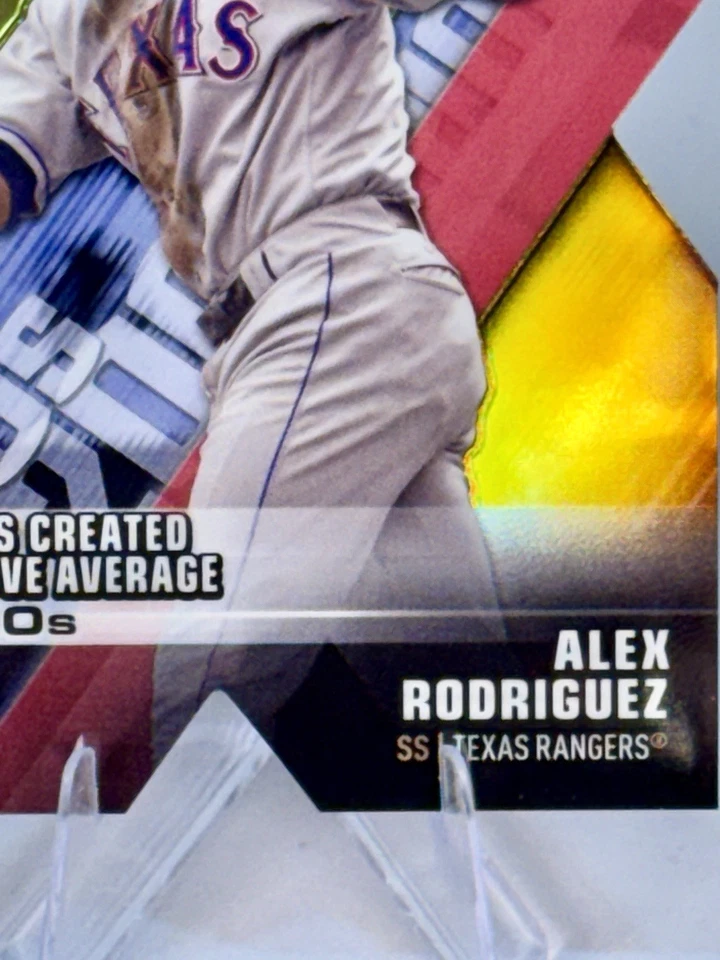 2020 Topps Alex Rodriguez Decade of Dominance Die Cut Parallel 11/50 DOD-13 - Image 2 of 4