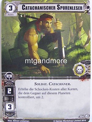 Warhammer 40000 Conquest LCG - 1x #094 Catachanischer Spurenleser - Gegen den Fe