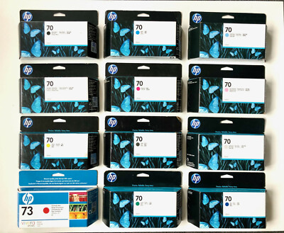 Original Tinte HP DesignJet Z3200 Z5200 / Nr. 70 +73 C9448A C9451A C9453A CD951A