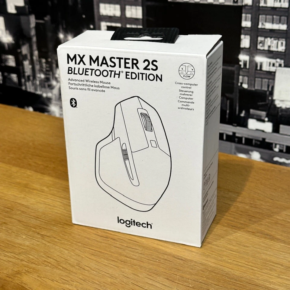 Logitech MX Master 2S Bluetooth Edition Advanced Wireless Mouse Black Original - Image 3 of 4
