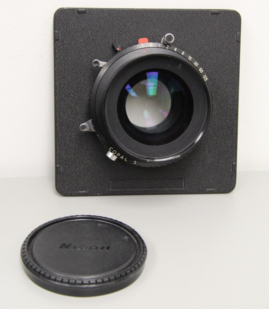 Nikon Nikkor-W 240mm F5.6 COPAL3 Large Format Camera Lens Nikon Nikkor-W 240mm F5.6 COPAL3 Large Format Camera Lens