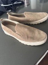 NWOB The FLEXX CHAPPIE Milos Loafers Tan Suede Espadrille Shoes Loafers Sz 9.5