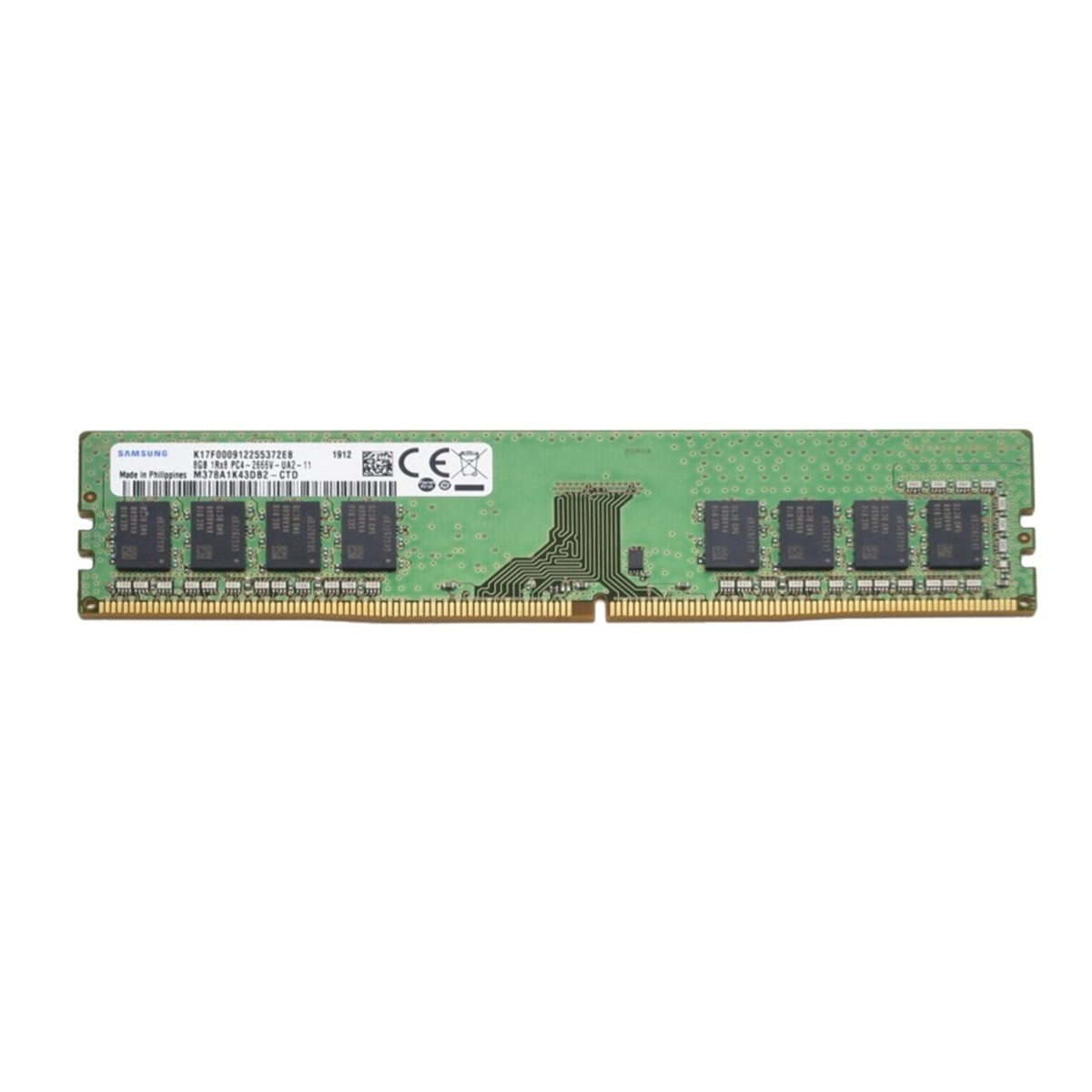 8GB Samsung DDR4 2666MHz PC4-21300 UDIMM Desktop Memory RAM