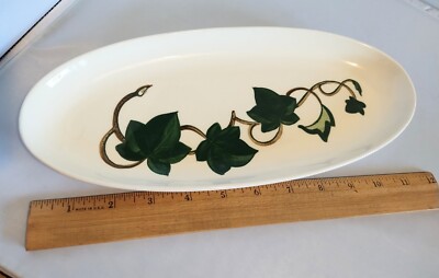 Vintage Metlox Poppytrail  California Ivy  Celery Plate