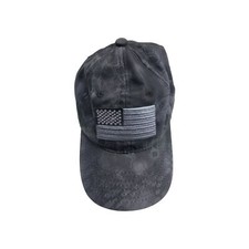 Kryptek Hat Camo Camouflage American Flag Embroidered Strapback