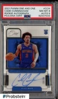 2021 Panini One And One Cade Cunningham RC Rookie 10/99 PSA 8 PSA/DNA 9 AUTO