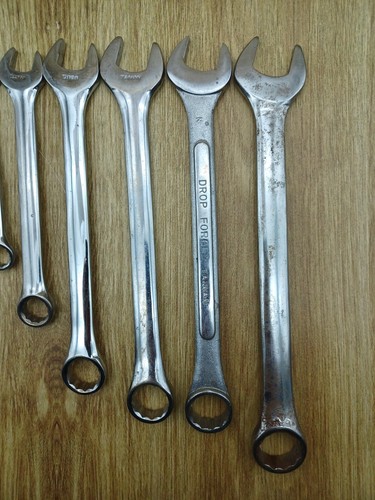 Combination Wrenches Set Of 11 Sizes - 8 9 10 11 12 13 15 16 17 18 19 21 22 23 - Picture 7 of 9