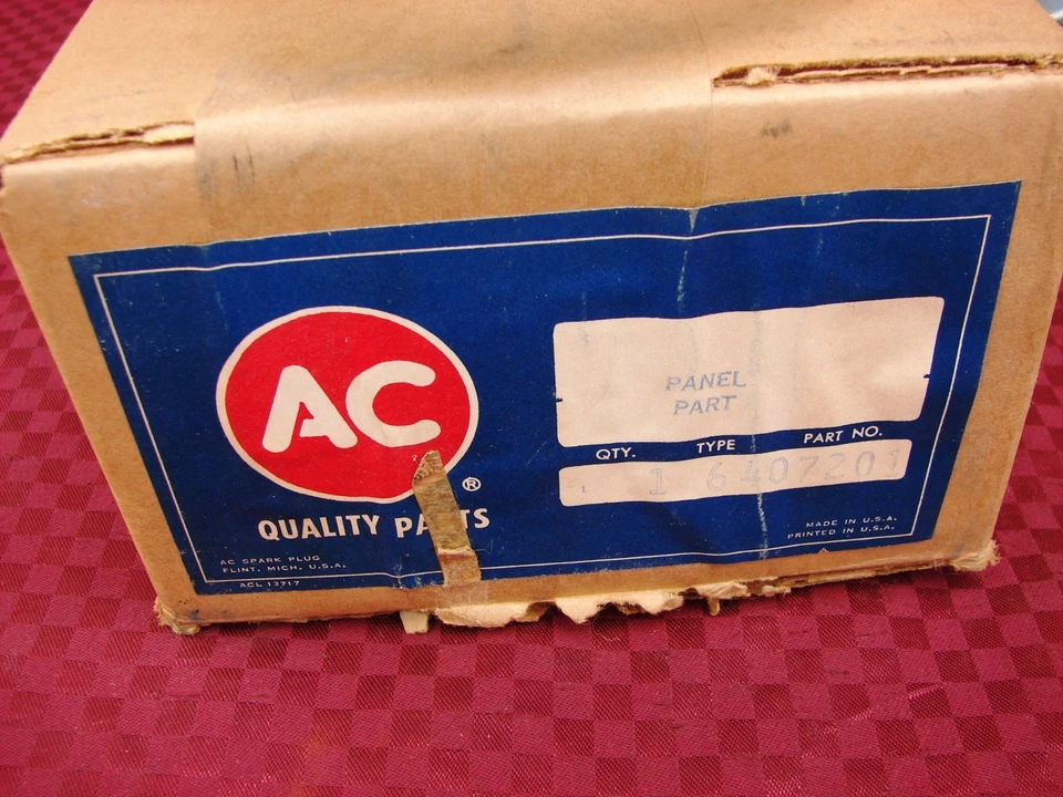 63-65 CHEVROLET CHEVY II NOVA SS NOS GM MEDIDORES Y REPUESTOS  Foto 2 de 4