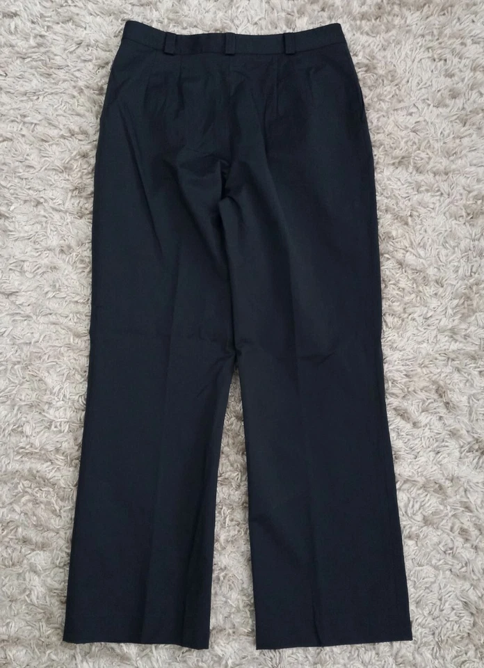 Real Clothes Straight Leg Womens Black Career Dress Pants Size 6 - Image 2 of 4