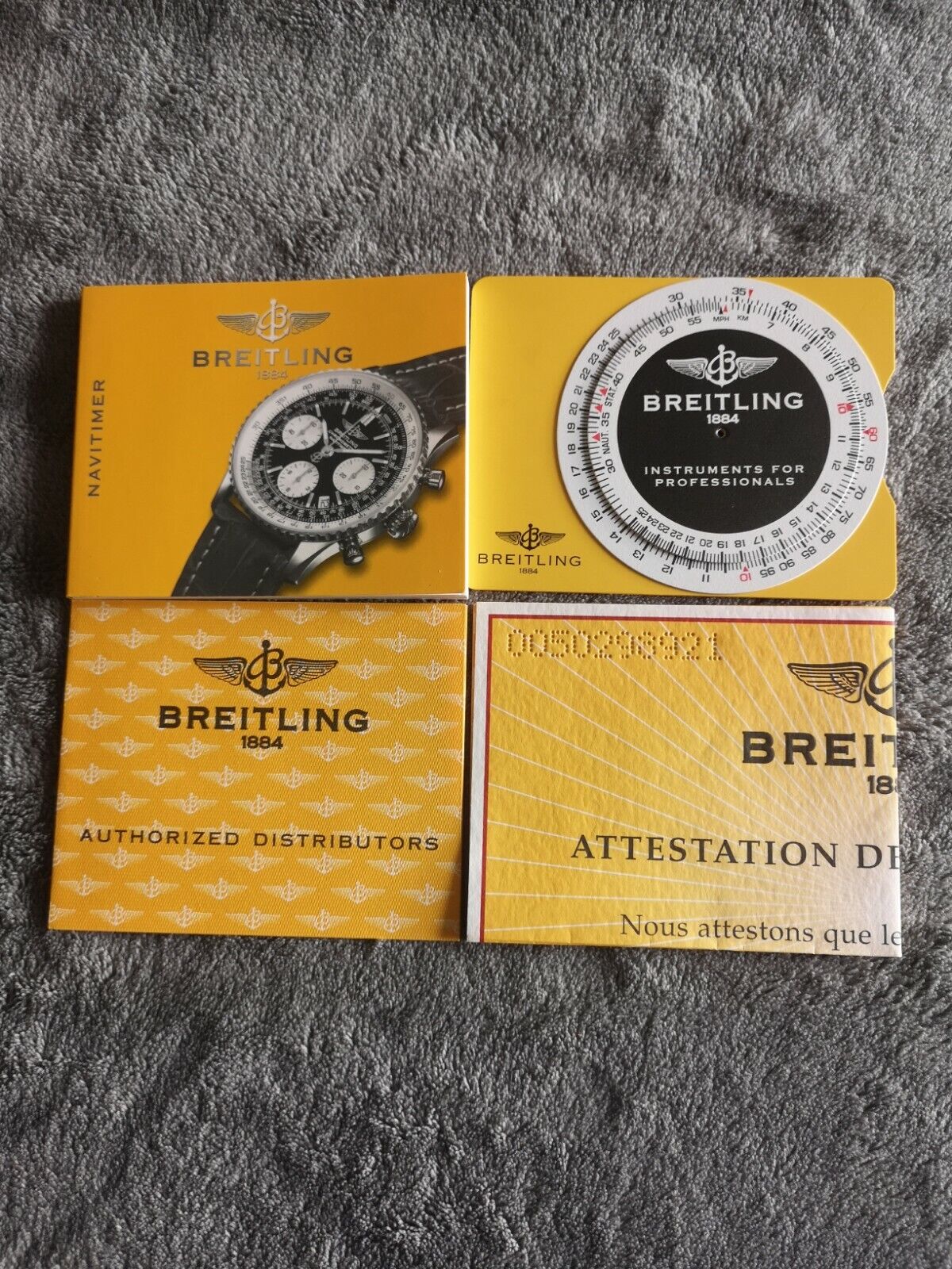 Breitling Operating Instructions Navitimer